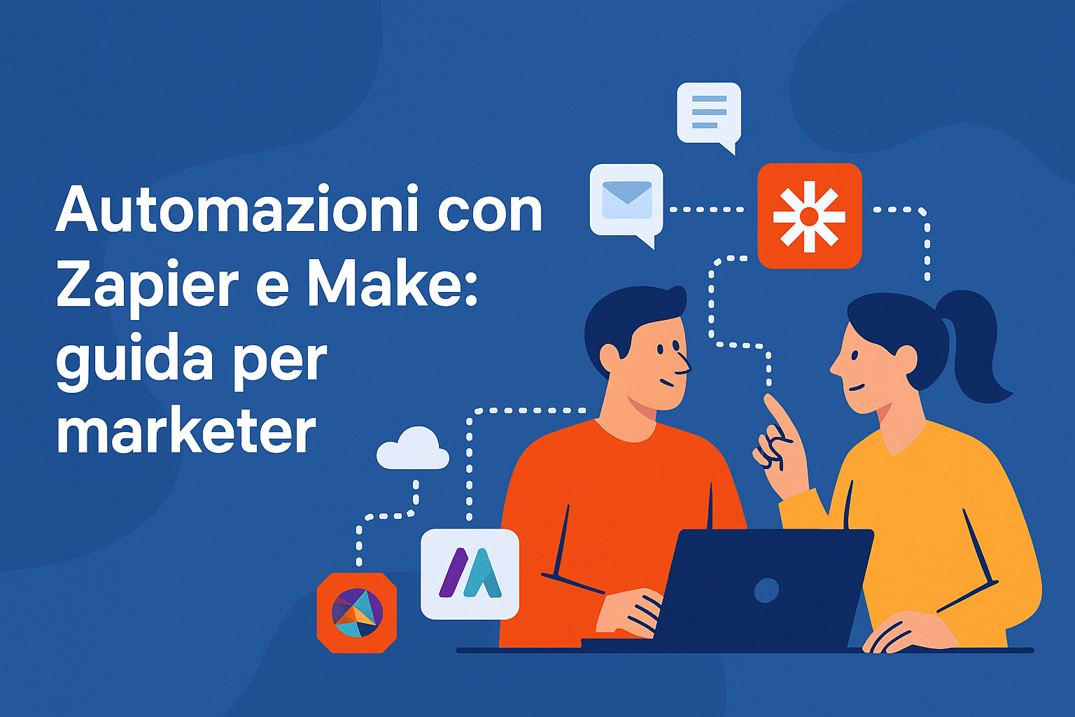 Automazioni con Zapier e Make: guida per marketer