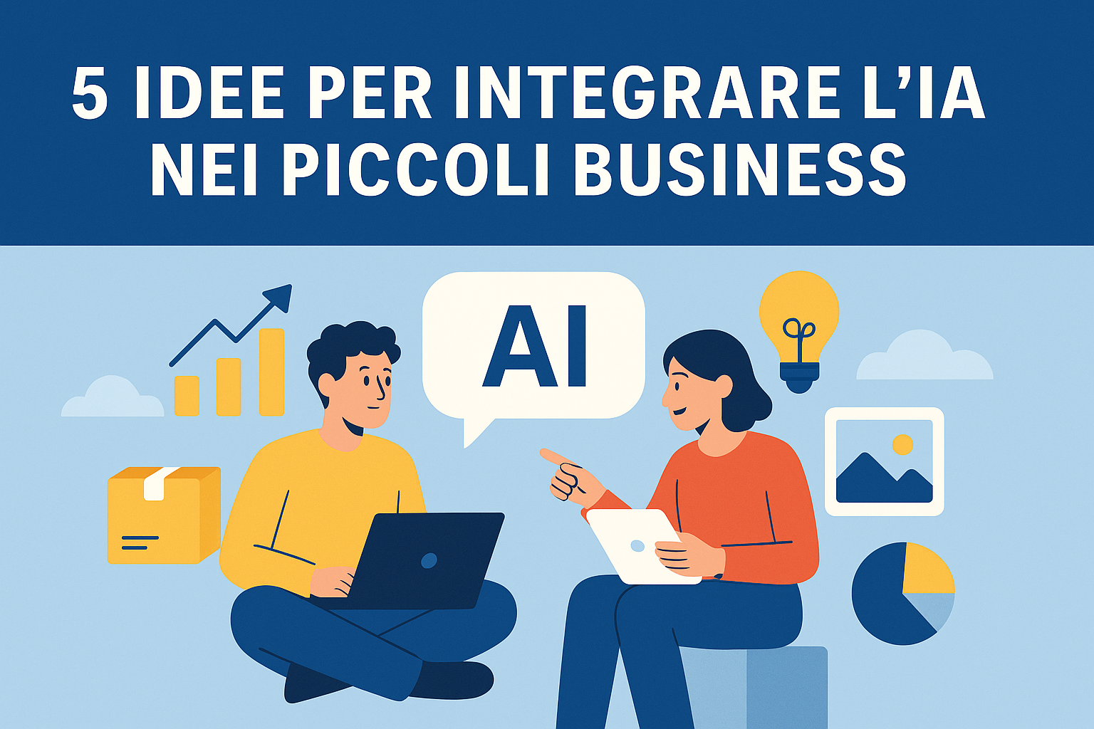 5 idee per integrare l’IA nei piccoli business
