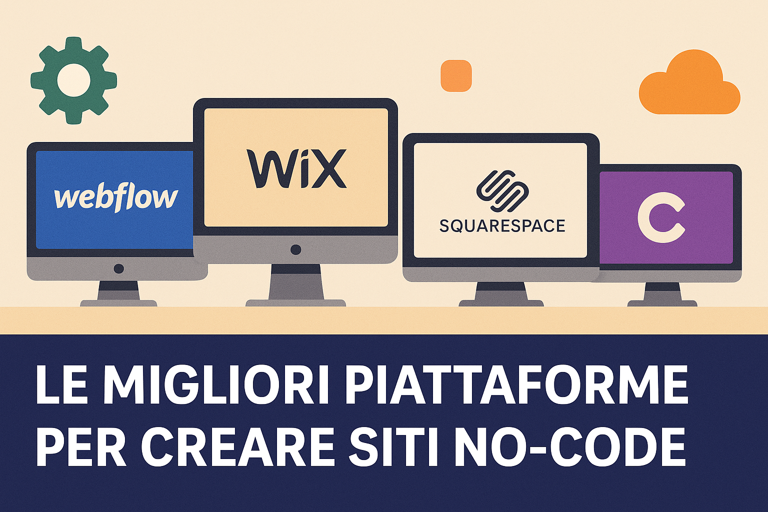 Le migliori piattaforme per creare siti no-code